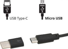 Compass Nabíjačka telefónu 12/24V MICRO USB/USB-C