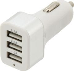 Compass Zástrčka 3xUSB 5V/2100mA 12/24V