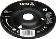 YATO Rotačná rašpľa uhlová 115 mm typ 2
