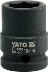 YATO Nadstavec 1/2" rázový šesťhranný 18 mm CrMo