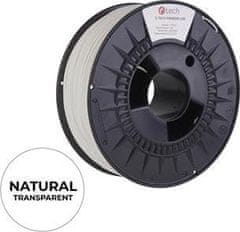 C-Tech Tisková struna (filament) C-TECH PREMIUM LINE, ABS, natural, 1,75mm, 1kg