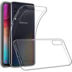 IZMAEL Puzdro Ultra Clear TPU pre Samsung Galaxy A70s/Galaxy A70 - Transparentná KP17731