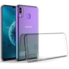 IZMAEL Priesvitné ochranné puzdro pre Samsung Galaxy M20 - Transparentná KP19212