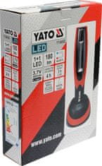 YATO Lampa montážna 1+1 LED, bezprívodová, 3,7 V Li-ion, magnet + hák, 180lm