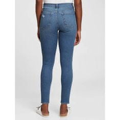 Gap Pravé skinny džínsy s vysokým vzrastom GAP_703496-00 27