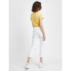 Gap Biele džínsy Slim boyfriend GAP_861053-00 26REG