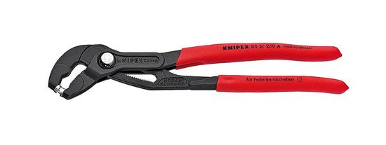 shumee KLIŠTE KNIPEX NASTAVITEĽNÉ 250mm NA PRUŽINOVÉ PÁSKY