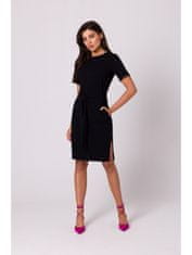 BeWear Dámske mini šaty Viflor B263 čierna XL