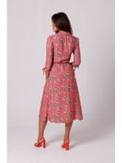 BeWear Dámske mini šaty Claramur B259 červená L