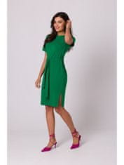 BeWear Dámske mini šaty Viflor B263 zelená XL