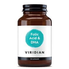 Viridian Folic Acid with DHA 90 cps