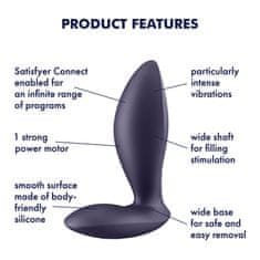 Satisfyer Satisfyer Power Plug, vibračný análny kolík