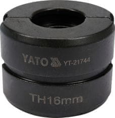 YATO Náhradné čeľuste k lisovacím kliešťam YT-21735 typ TH 16mm