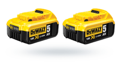 DeWalt Príklepová vŕtačka SDS + 2x5Ah 18V 2,1j DCH275P2