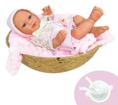 Nines 31422 Reborn Baby plaváčik dievčatko 37 cm