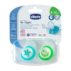 Chicco Physio Air Lumi Upokojujúci cumlík svietiaci v tme, 6m+