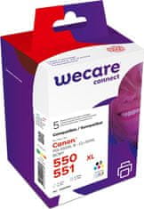 Armor WECARE ARMOR ink sada kompatibilní s Canon PGI550BKXL+CLI551XL, CMYK