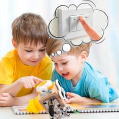 Didaktická kocka, didaktická hračka 7 v 1, ktorá podporuje všetky oblasti vývoja dieťaťa, spinner, zámok s 2 kľúčmi, západka, koliesko, prepínač, závit a matica, cvičenie jemnej motoriky, BusyCube
