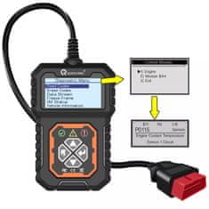 Farrot  Kompletné diagnostické nástroje OBD2/EOBD Automobilový priemysel Profesionálna čítačka kódov Skener OBD2 LCD T31