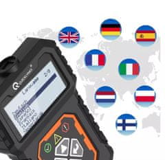 Farrot  Kompletné diagnostické nástroje OBD2/EOBD Automobilový priemysel Profesionálna čítačka kódov Skener OBD2 LCD T31