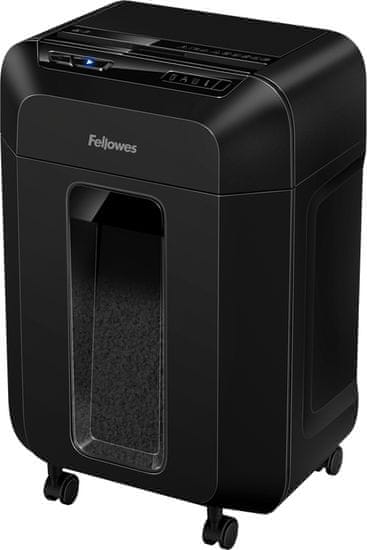 Fellowes skartovač AutoMax 80 M/ křížový řez 4 x 12 mm/ objem koše 17 l/ stupeň utajení P-4 (důvěrné)/ černý