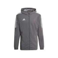 Adidas Mikina sivá 164 - 169 cm/S Tiro 21 Windbreaker M