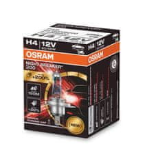 Osram OSRAM H4 12V 60/55W P43t NIGHT BREAKER 200 plus 200% 1ks 64193NB200