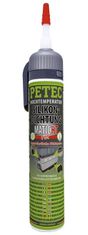 Petec Silikónový tmel tesniaca červený na motory, kartuše 200 ml - Petec