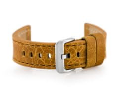 Tayma Kožený remienok na hodinky W48 - Premium - Camel - 24 mm