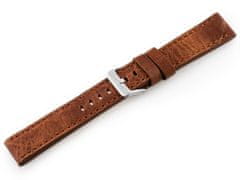 Tayma Kožený remienok na hodinky W48 - Premium - Tmavohnedý I - 22 mm