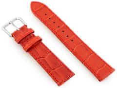 Tayma Kožený remienok na hodinky W41 - červený - 20 mm