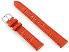 Tayma Kožený remienok na hodinky W41 - červený - 14 mm
