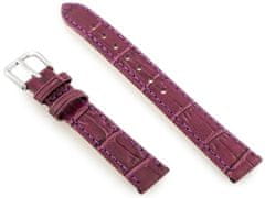 Tayma Kožený remienok na hodinky W41 - fialový - 14 mm