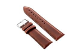 Tayma Kožený remienok na hodinky W46 - Tmavohnedý - 22 mm