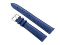Tayma Kožený remienok na hodinky W94 – námornícka modrá – 18 mm