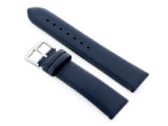 Tayma Kožený remienok na hodinky W76 - námornícka modrá - 20 mm