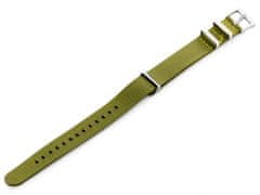 Tayma N03 remienok na hodinky - zelený - 22 mm