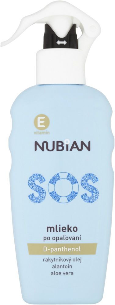 Nubian SOS mlieko po opaľovaní v spreji, 200 ml