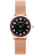 JORDAN KERR Dámske hodinky - I2001 (Zj937e) Rosegold/Black