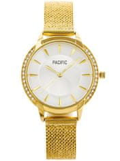 Pacific Dámske hodinky X6167 – sieťované – zlaté (Zy660b)