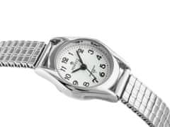 PERFECT WATCHES Dámske hodinky X133 (Zp880a) Silver - Elastický remienok