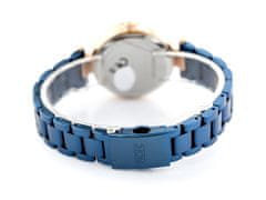 Pacific Dámske hodinky X6119 – modré/ružovozlaté (Zy624c)