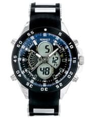 PERFECT WATCHES Pánske hodinky Pasagon (Zp116a) – čierno/biele