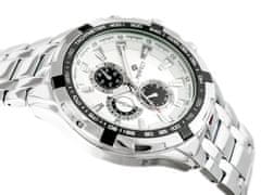 PERFECT WATCHES Pánske hodinky – Milton – strieborné (Zp112f)