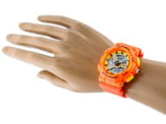 PERFECT WATCHES Pánske hodinky Shock (Zp219f) – oranžové