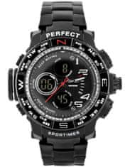 PERFECT WATCHES Pánske hodinky - A896 (Zp260b) - čierne