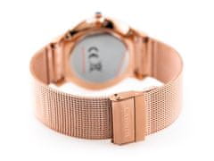 BISSET Pánske hodinky Bsde47 (Zb051e) Rose Gold/Gray