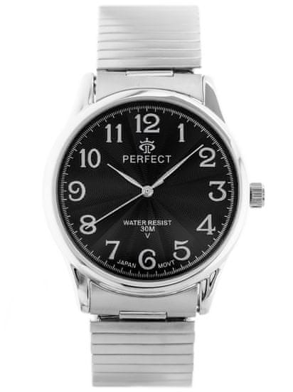 PERFECT WATCHES Pánske hodinky X421 (Zp331c) - Elastický remienok