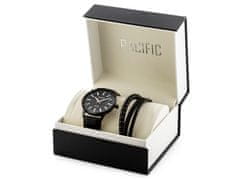 Pacific Pánske hodinky X0087-10 – darčeková súprava (Zy093c)