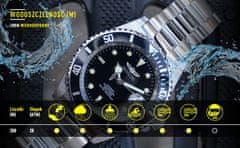 Invicta Pánske hodinky Pro Diver 22021 – 200 m vodeodolné, 43 mm puzdro